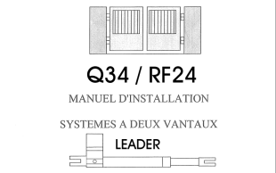 A301 - Q34-RF24 Notice KIT LEADER